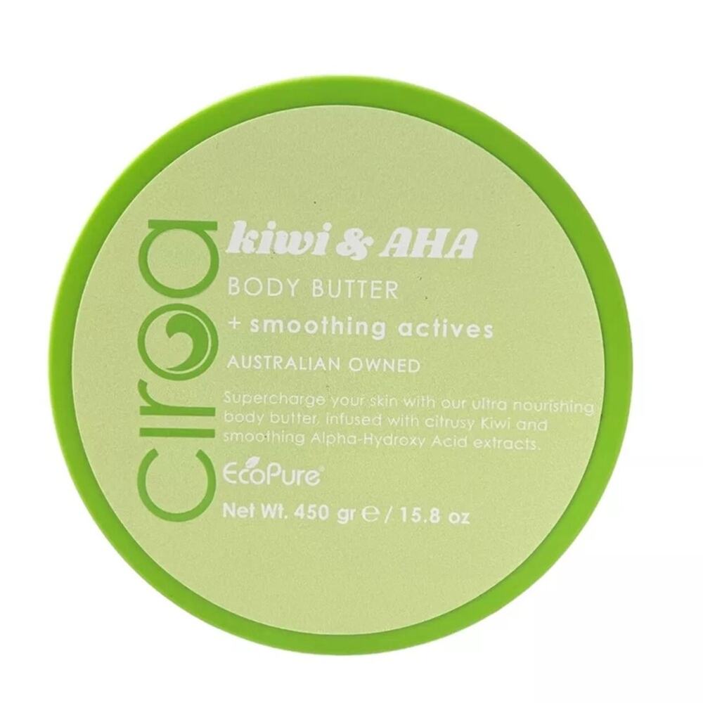 New Ciroa, KIWI & AHA, BODY BUTTER + smoothing actives, 15.8 oz (Pack of One)
